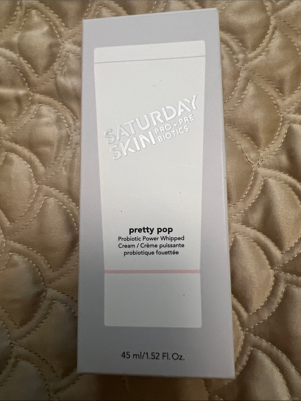 Saturday Skin Pretty Pop Probiotic Whipped Cream – White